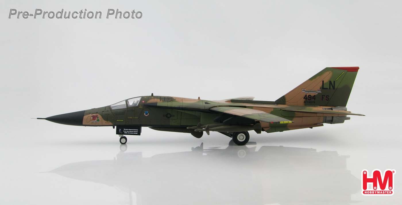 Hobby Master 1:72 Air Power Series F-111F Aardvark 494th Fighter