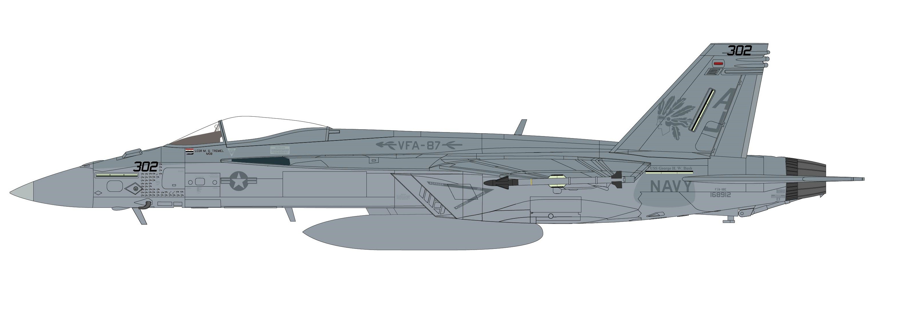 F/A-18E Hornet 