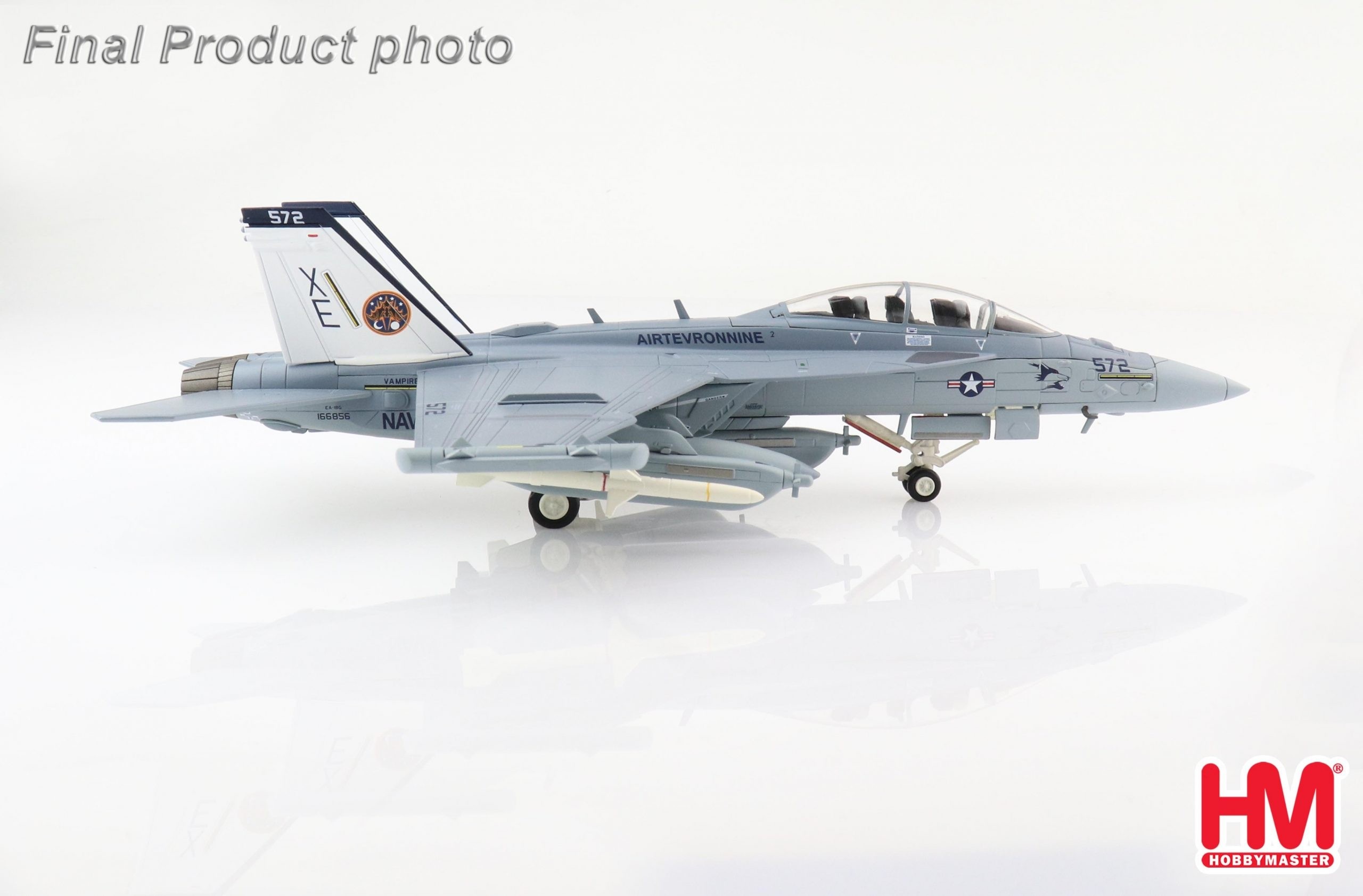 * US Navy EA-18G Growler VS-9 “Vampires” 2008 Hobby Master HA5154 scale 1:72