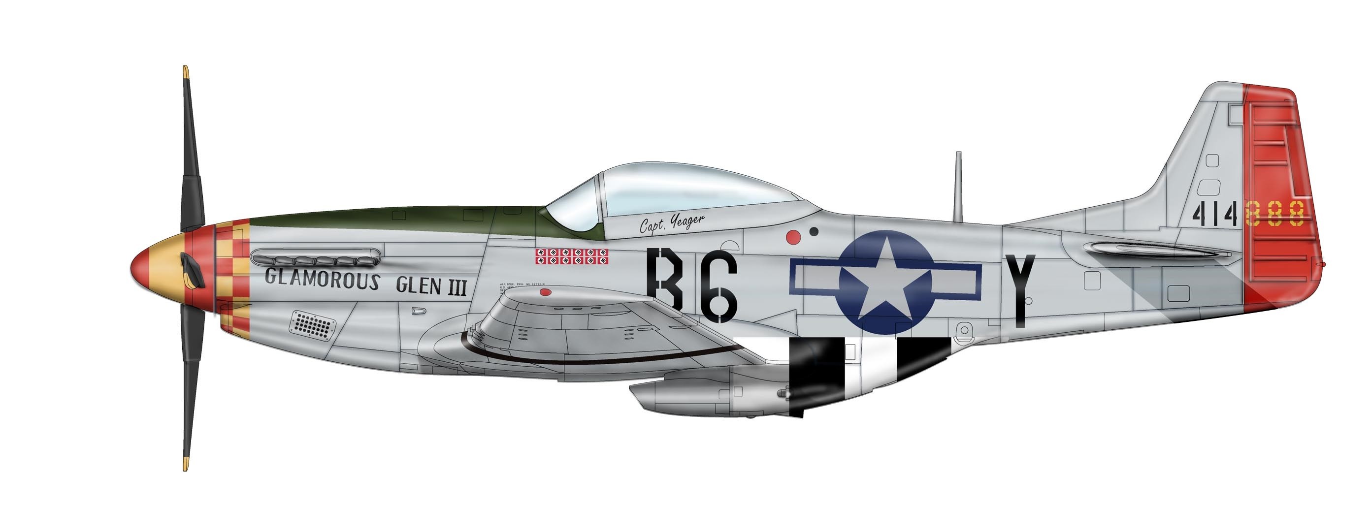 Last one! P-51 D Mustang USAF 