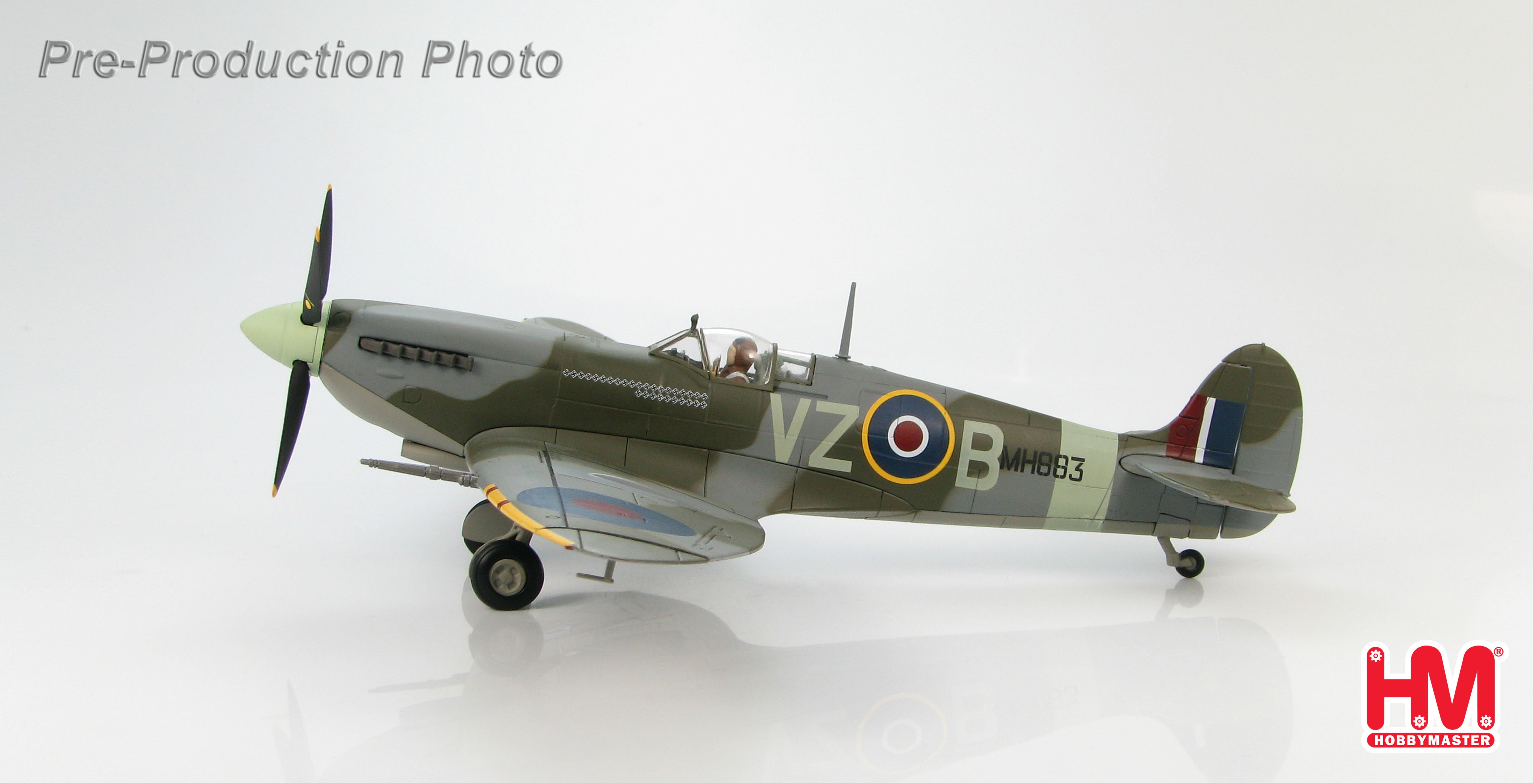 diecast spitfire model aircraft