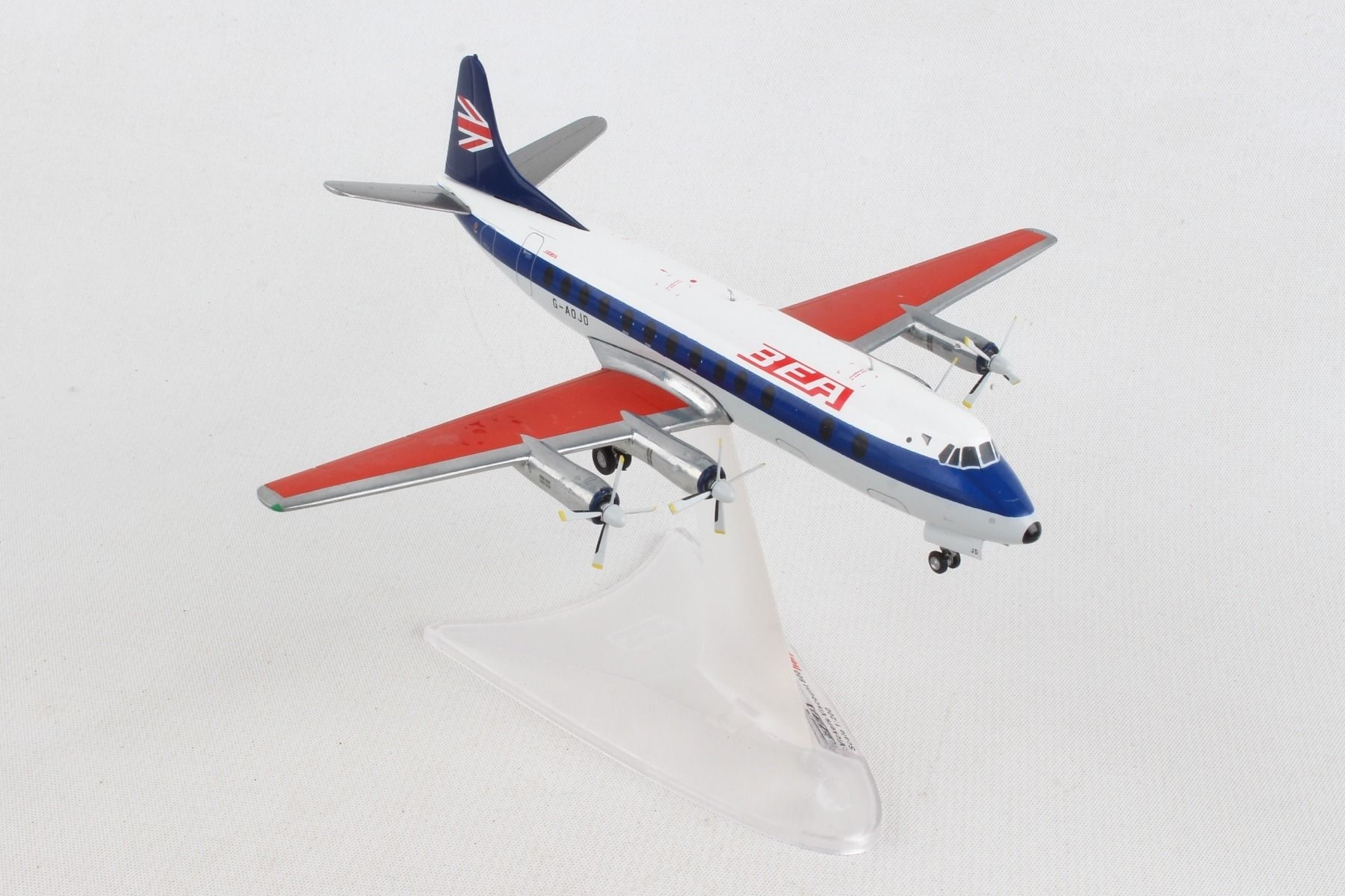 MODELLINO AEREO SCHABAK UNITED AIRLINES VICKERS VISCOUNT