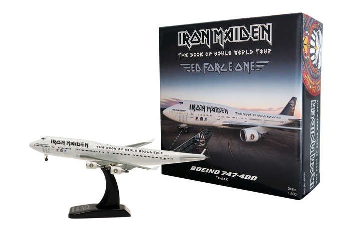 Iron Maiden World Tour Boeing 747-400 Reg# TF-AAK Hogan HG40090 1:400