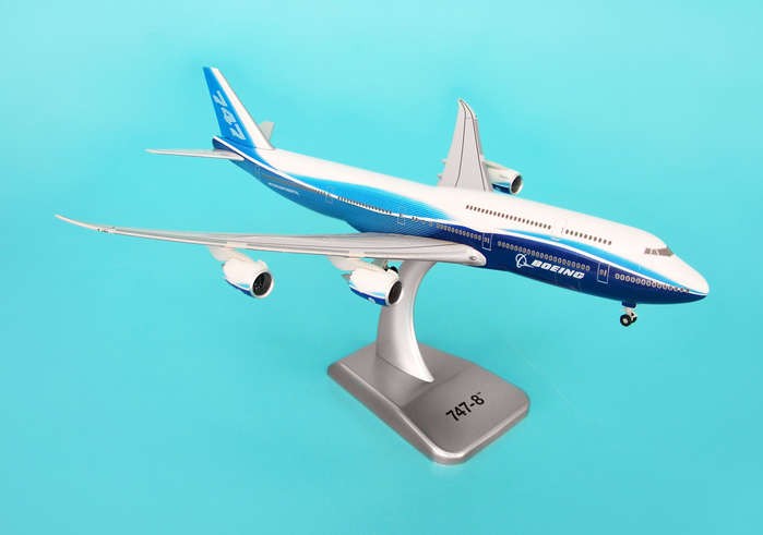 Boeing House Colors 747-8 ezToys - Diecast Models and Collectibles