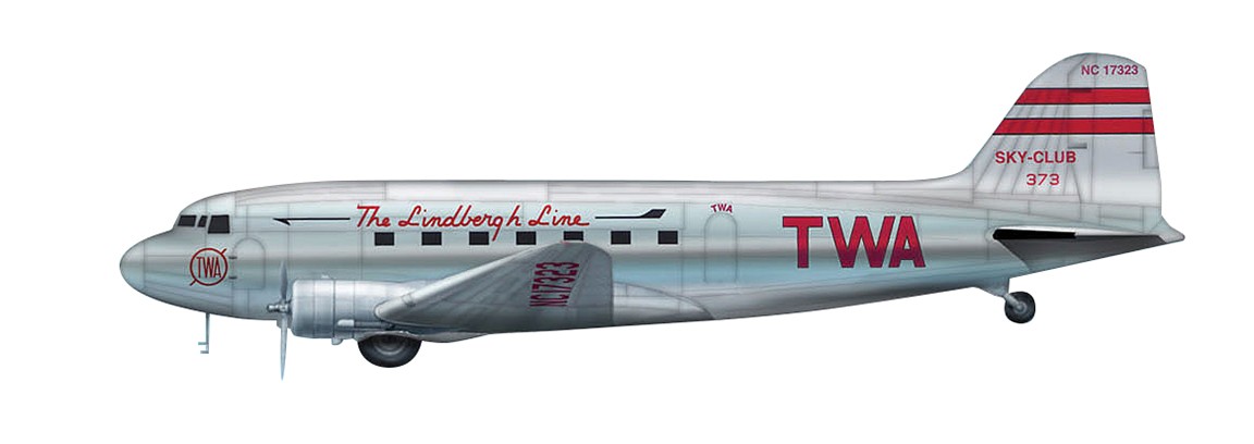 Douglas DC-3-G202A - Trans World Airlines - TWA (Airline History Museum), Aviation Photo #1753105