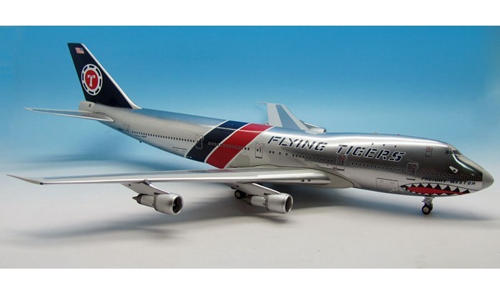 Sale! Flying Tigers Boeing B747-132 (SF) w/ Stand Reg# N800FT IF7421015PB  InFlight Model Scale 1:200
