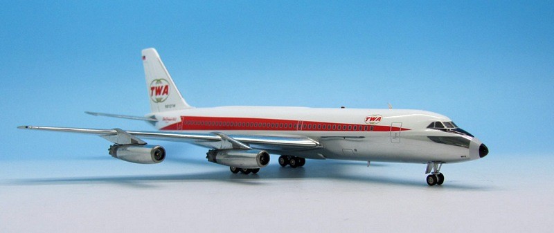 Highly detailed InFlight Die cast model TWA Star Stream Convair