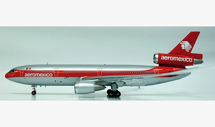 新作品質保証Aero500 [ AC5- XA-DUH ] DC-10-30 Aeromexico (アエロメヒコ) -Castillo De Chapultepec- ( 1/500 ) アエロ500 民間航空機