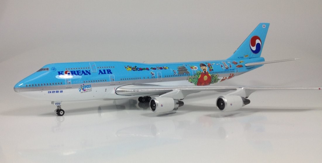 EVAIR B747-400 ラストフライト 1:400 phoenix-