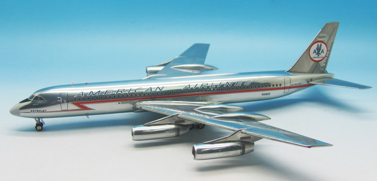 American Airlines CV-990 Polished Lighting Bolt N5618 IF9900216P 1:200