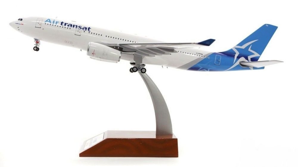 Air Transat Airbus A330 200 C Gtsn With Stand If3320117 Inflight Scale 1 200 Eztoys Diecast Models And Collectibles