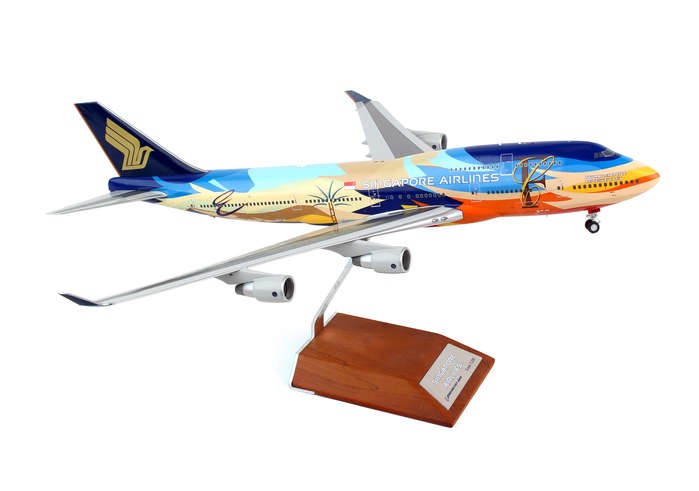 Sale! Singapore Airlines Tropical Livery B747-412 9V-SPL JC Wings 1:200  JC2SIA522