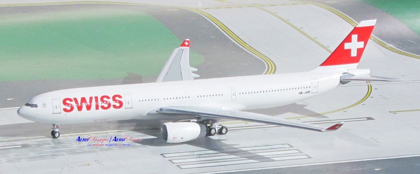 Swiss Airbus A330-300 Reg# HB-JHB Aero Classics Scale 1:400