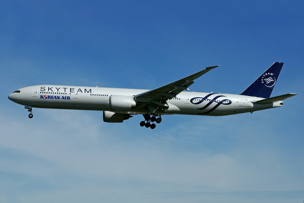 限定版 大韓航空 1/400 777-200ER Korean Air Skyteam 航空機 