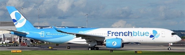 SALE! French Blue Airbus A350-900 F-HREU stand LH2FBU159 LH2159 Scale 1:200
