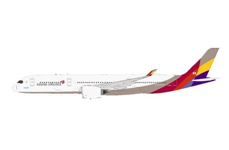 Limited! Asiana Airlines Airbus A350-941 HL8383 JFox-InFlight Model  JF-A350-9-013 Scale 1:200