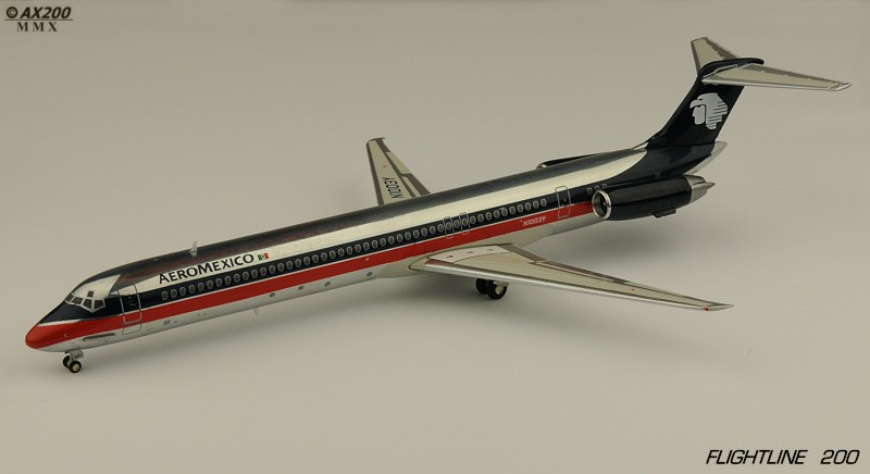 お見舞い 1/200 MD-83 Gemini200アエロメヒコ航空 航空機