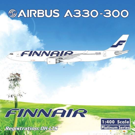 Finnair A330-300 Metsanvaki Reg# PH4OH-LTS Phoenix Models Scale 1 