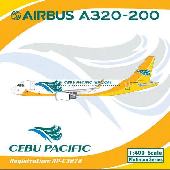 Cebu Pacific A320-200 Reg# RP-C3272 1:400