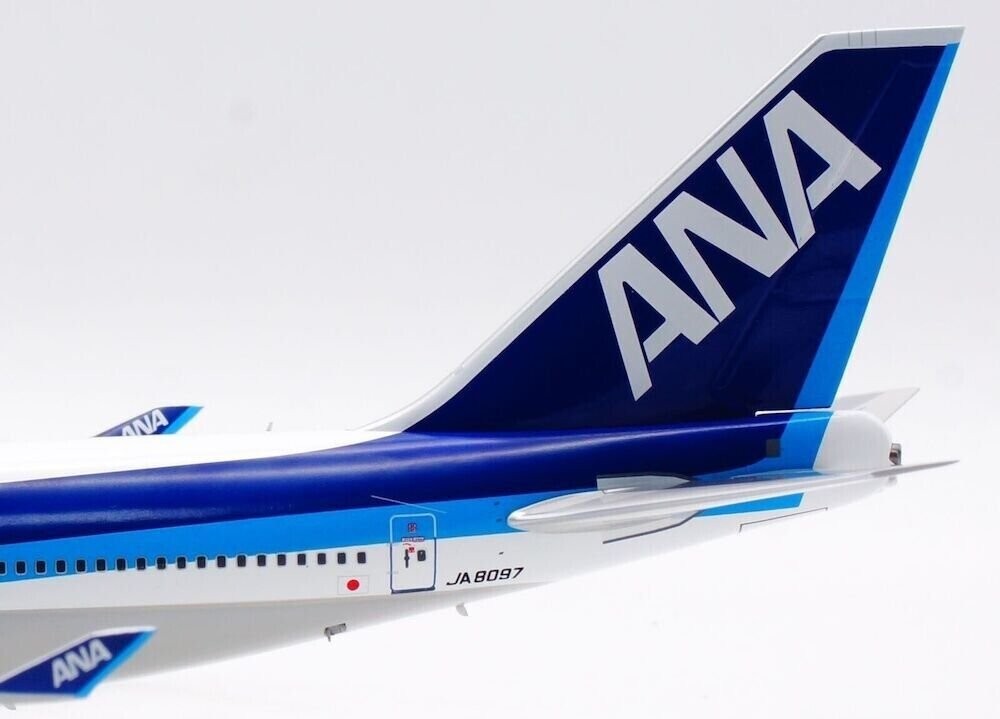 ANA All Nippon Boeing 747-481 JA8097 Aviation200 With Stand WB2015 