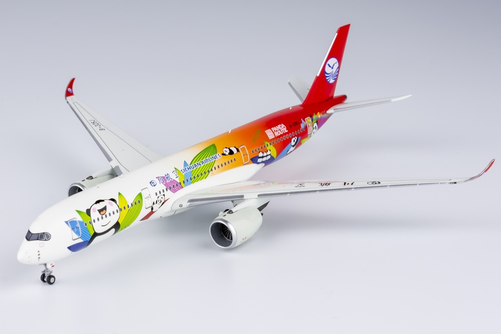 Sichuan Airlines Airbus A350-900 B-325J Pando Route Livery NG Models 39029  Scale 1:400