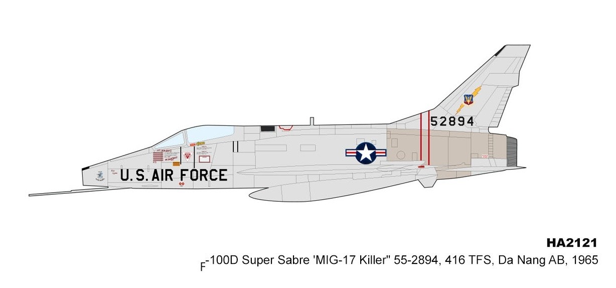 F-100D SUPER SABRE TYPE G-1 LOAD METER