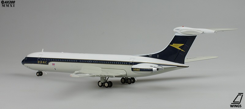 B.O.A.C. Super VC-10 in 1:200 ezToys - Diecast Models and Collectibles