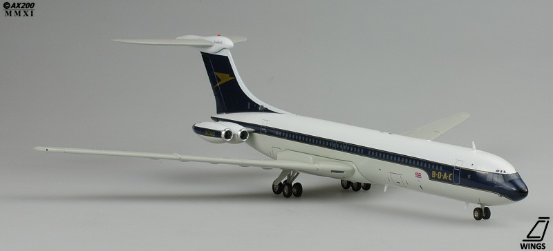 B.O.A.C. Super VC-10 in 1:200 ezToys - Diecast Models and Collectibles