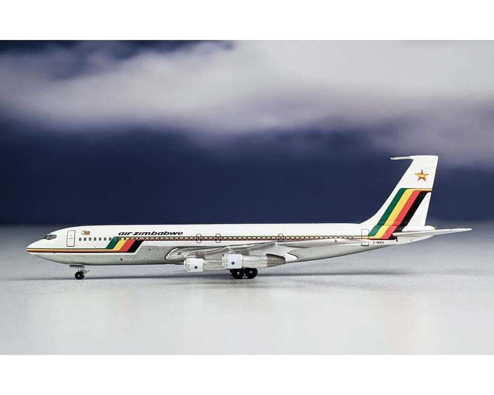 Air Zimbabwe Boeing 707 Z-WKV Aero Classics AC419689 scale 1:400 