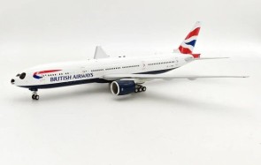 British Airways Boeing 777-236/ER G-YMMH "Panda face with  stand ARD/Inflight ARDBA85 Scale 1:200 