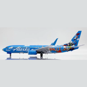 Alaska Airlines Boeing 737-800 "Pixar Pier" Reg: N537AS With Stand EW2738004 JC Wings  Scale 1:200 