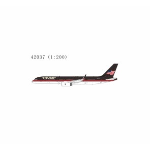 Trump Force One(The Trump Organization) Boeing 757-200/w N757AF(new tail) NG42037 NG Model 1:200