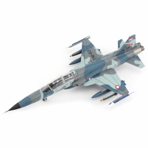 Northrop F-5F Tiger II Diecast Model Indonesian Air Force 11th Sqn, TL-0514, Indonesia, April 1980 Hobby Master HA3375 Scale 1:72