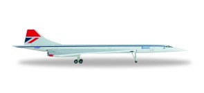 British Airways Concorde Negus Colors Herpa 527477-001 scale 1:500