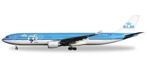 KLM Airbus A330-300 "95 Years" HE527903 Scale 1:500