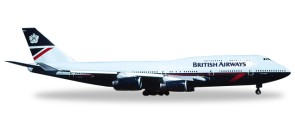 British Airways Boeing 747-400 (Landor) "City of London" Reg# G-BNLA Herpa Wings HE528030 Scale 1:500