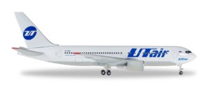 UTair Boeing B767-200 Passengers Herpa Die Cast Model 530057 Scale 1:500