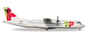 TAP Portugal ATR-72-600 Improved Mould Reg# CS-DJA Herpa 530064 Scale 1:500