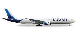 Kuwait Airways Boeing 777-300ER  New livery colors Herpa 530750 Scale 1:500