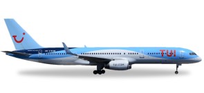 UK TUI Thomson Boeing 757-200 New Standard Livery registraton G-BYAW Herpa 530903 Scale 1:500