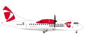 CSA Czech Airlines ATR-42-500 Reg# OK-KFN die-cast Herpa 559256 scale 1:200
