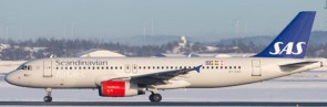 SAS Scandinavian Airlines Airbus A320 Reg: OY-KAR With Antenna XX40249 JC Wings 1:400