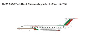 Balkan-Bulgarian Airlines TU-134A-3 LZ-TUM 62417 