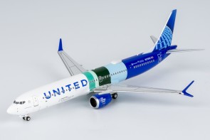 United Airlines Boeing 737 MAX 10 "ecoDemonstrator Explorer" Reg: N27602 NG90003 NG Model 1:400