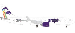 Arajet Boeing 737MAX8 HI1078  HE537131 Die-Cast Herpa Wings Scale 1:500