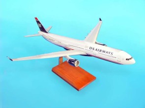 US Airways Airbus A330-300 Executive Series Scale 1:100 Airline: US Airways Aircraft: Airbus A330-300 Carved in mahogany or resin scale model scale 1:100 Item number: G17610