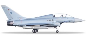 German AF Eurofighter Typhoon 30+01 trainer twin-seat Laage 580397 scale 1:72 