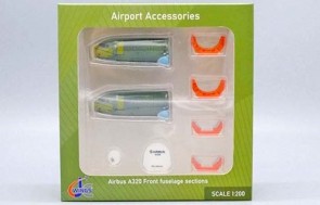 Airbus A320 Front Fuselage Sections 8 Pc set JC Wings JC2GSESETC scale 1:200