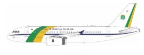 Brazil - Air Force Airbus VC-1A (A319-133/CJ) FAB2101  IF319BRZAF InFlight200  Scale 1:200