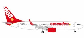 Corendon Boeing 737-800 PH-CDH Turkish-Dutch Herpa Wings 531399 scale 1:500